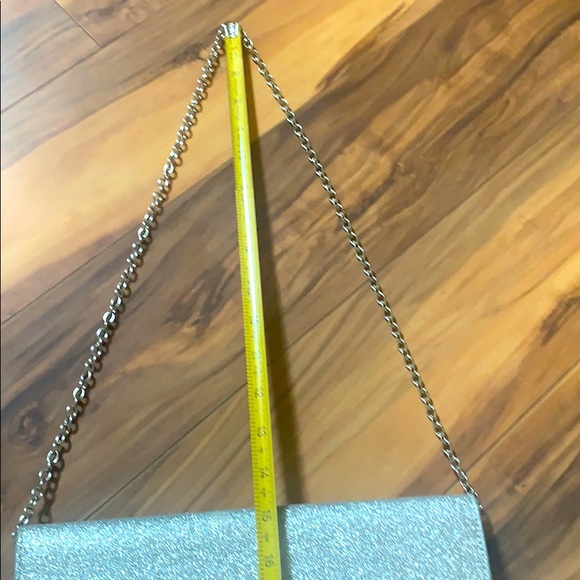 Aldo Silver Evening Clutch - Picture 9 of 12